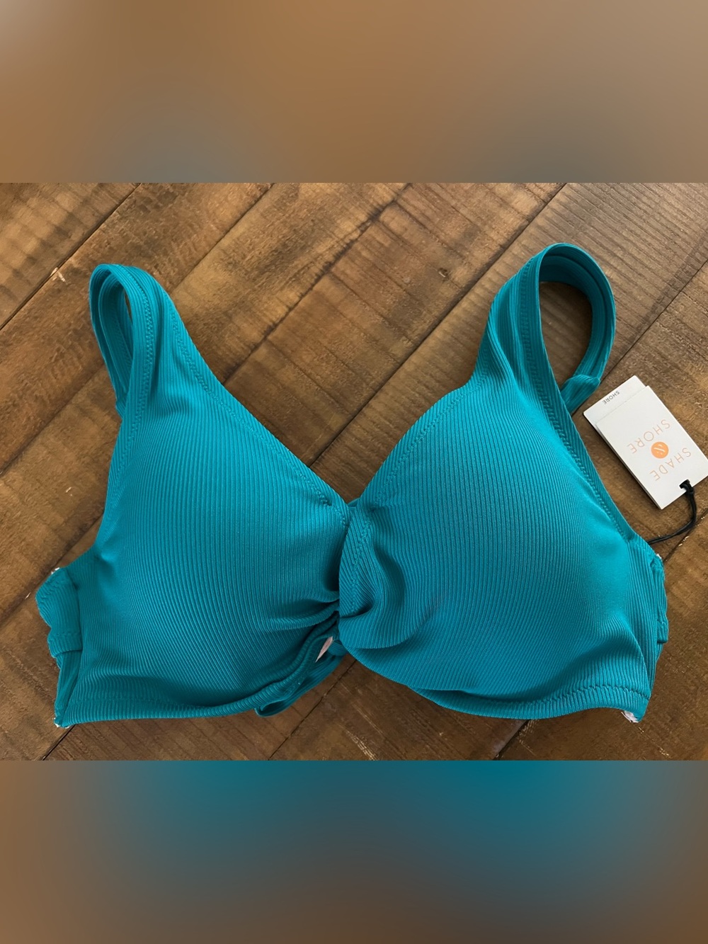 NWT Shade & Shore bikini top 36 C